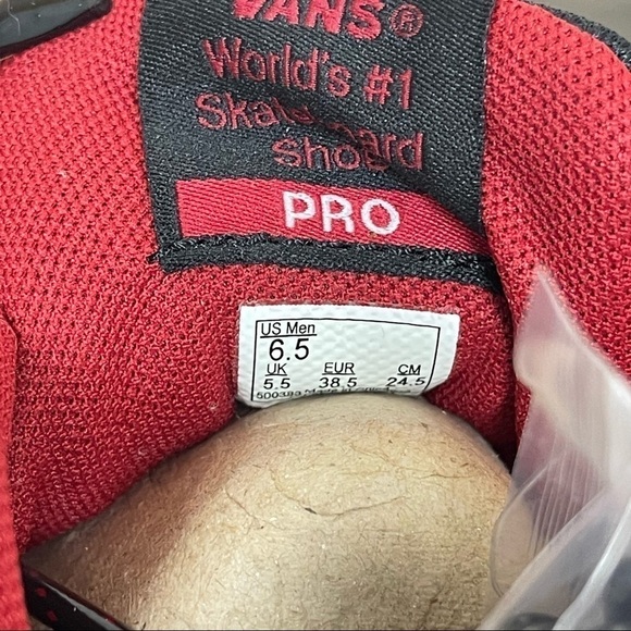 Vans X SPITFIRE Ultrarange Pro “Black/Cardiel” Sneaker Size 8 Women - Picture 10 of 10